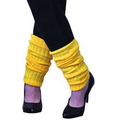 Costume Accessory: Women's Leg Warmers-Neon Yellow
